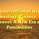 The Intersection of Health, Technology, Finance, and Travel: A New Era of Possibilities